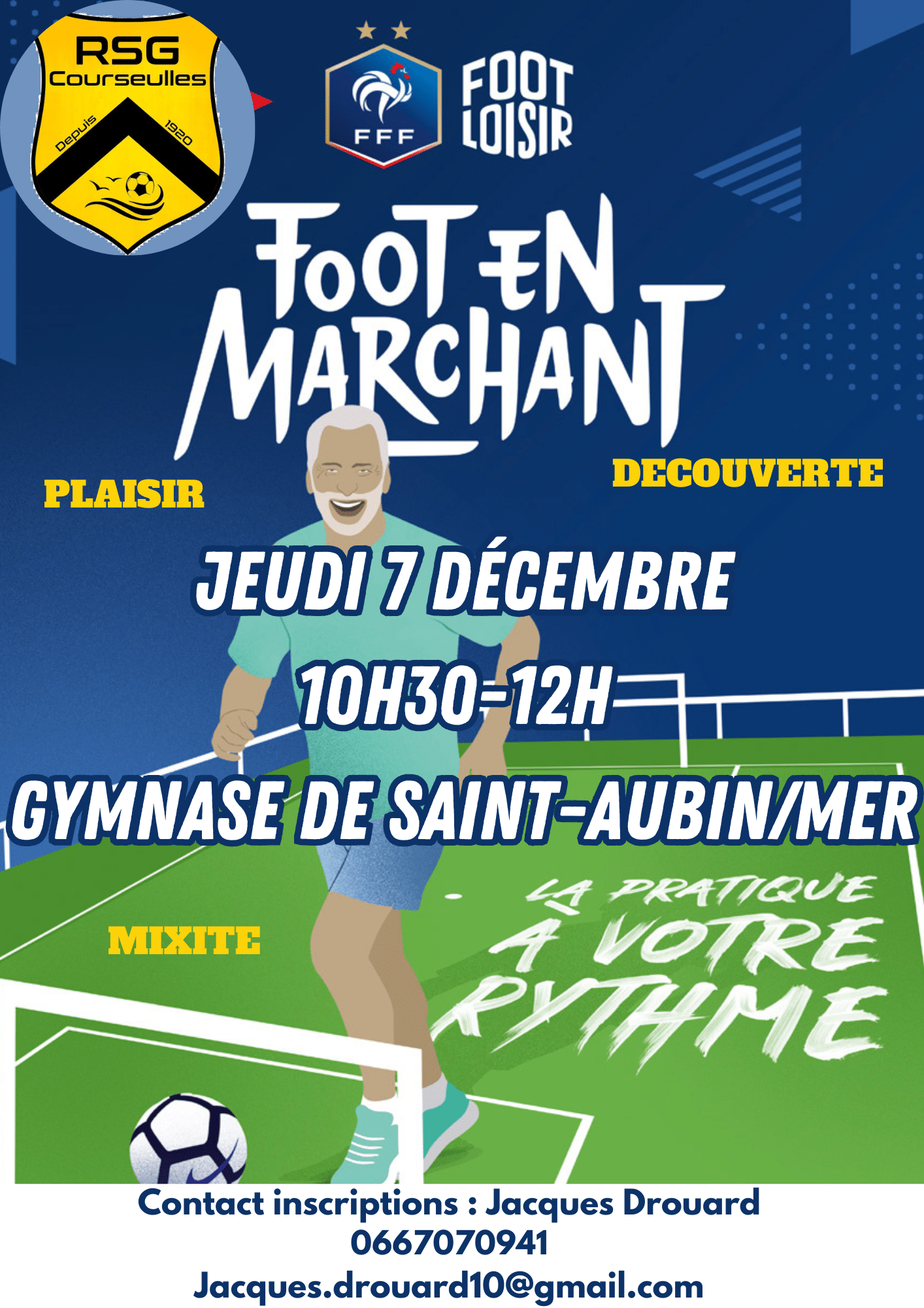 Foot en marchant