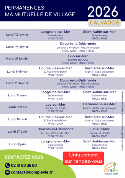 planning des permanences