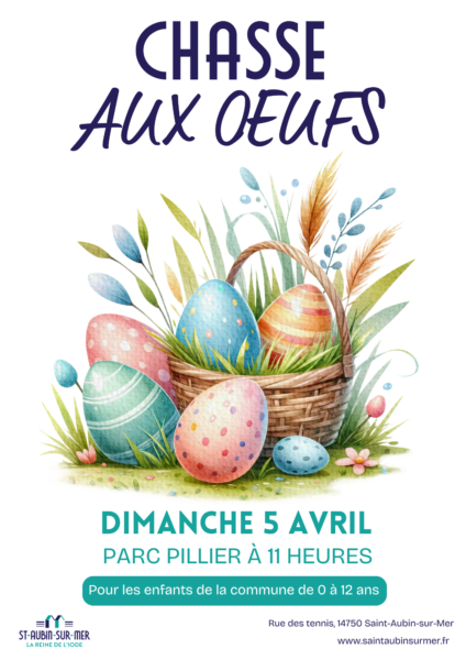 chasse aux oeufs 2026 (3) chasse aux oeufs au parc Pillier, dimanche 5 avril à 11h